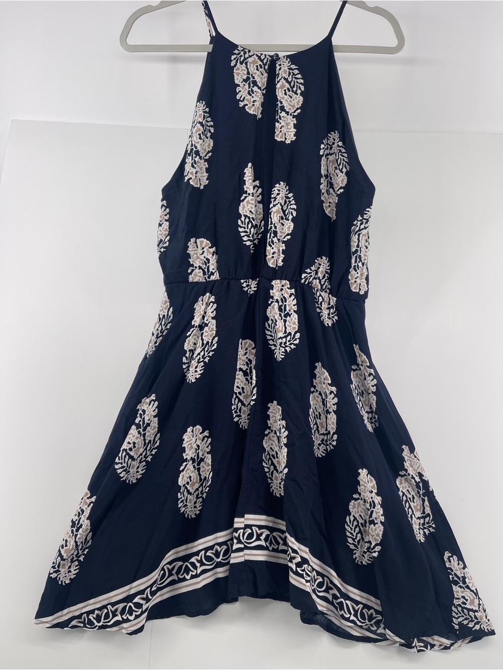 Love Song Women's Black Floral Mini summer Dress